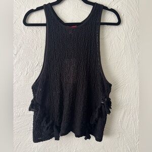 Eckhaus Latta black knot tank size large